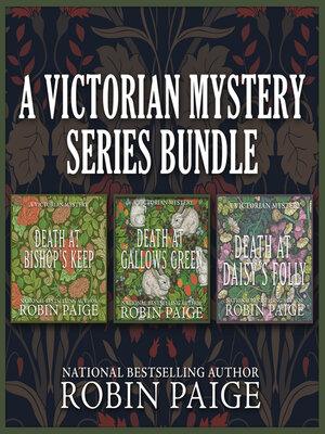cover image of A Victorian Mystery Series Bundle